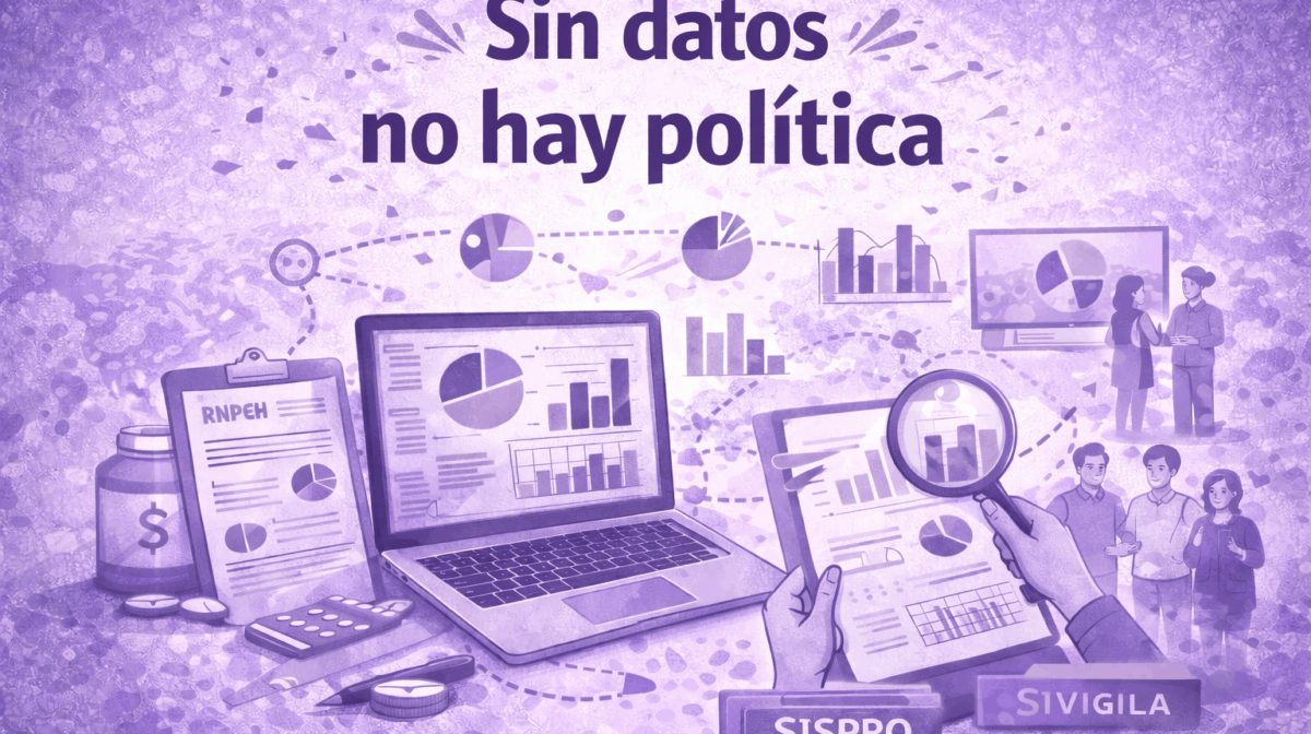 sin datos no hay politica